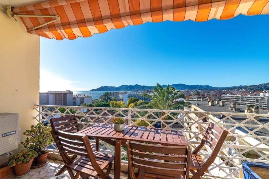 C078-Superb Apt In Cannes - Sea View - 6 People Exteriör bild